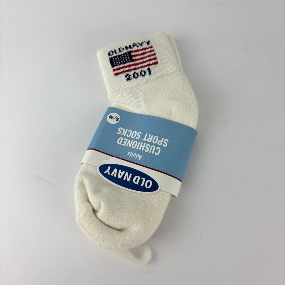 Vintage Deadstock 2001 Old Navy Cushioned Sport Socks